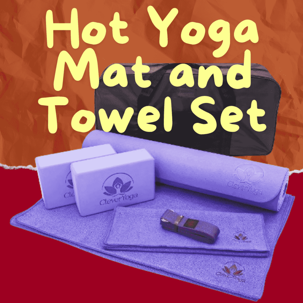 Hot Yoga Mat and Towel Set