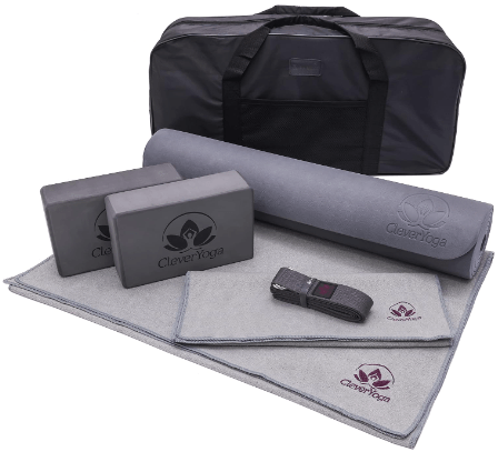 HOT YOGA MAT AND TOWEL SET