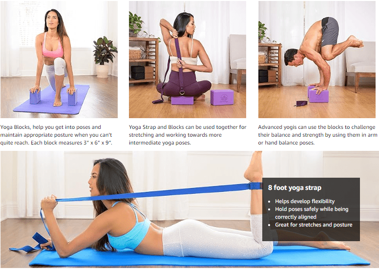 Hot Yoga Mat and Towel Set