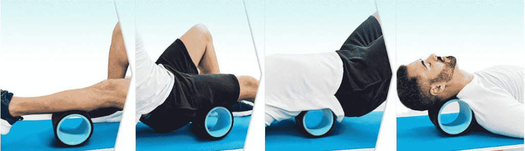 Tissue Massage Roller for Back | Yoga Wheel for Back Pain