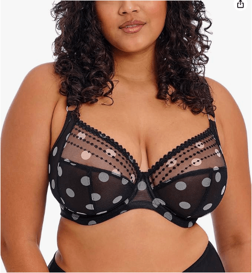 Plunge Underwire Bra with J-Hook