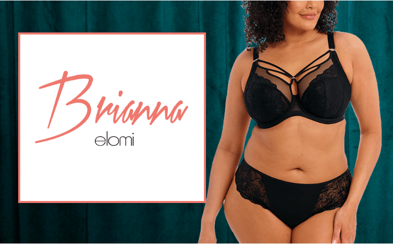 Brianna Underwire Strappy Plunge Bra