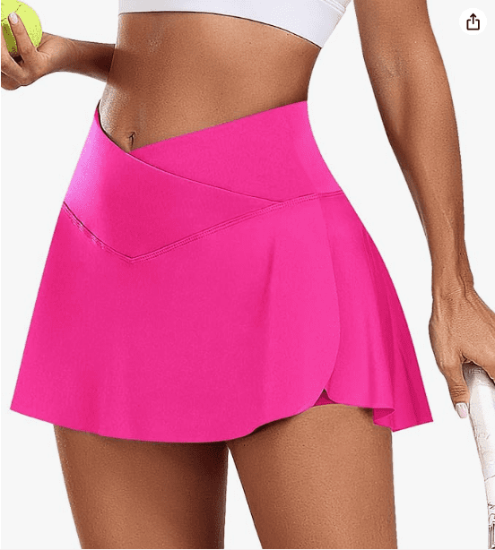 Women's Flowy Athletic Skorts and Shorts