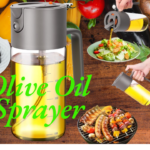 The Must-Have 2-in-1 Olive Oil Sprayer for Healthier Cooking: Ideal for Air Fryers and Grilling!